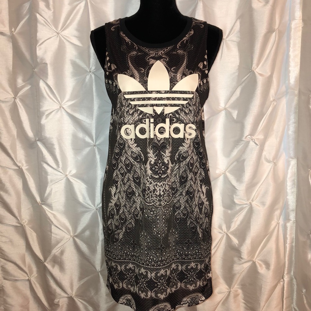 Adidas Tank Peacock Jersey Dress